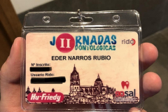 Acreditaciones II Jornadas EOSAL